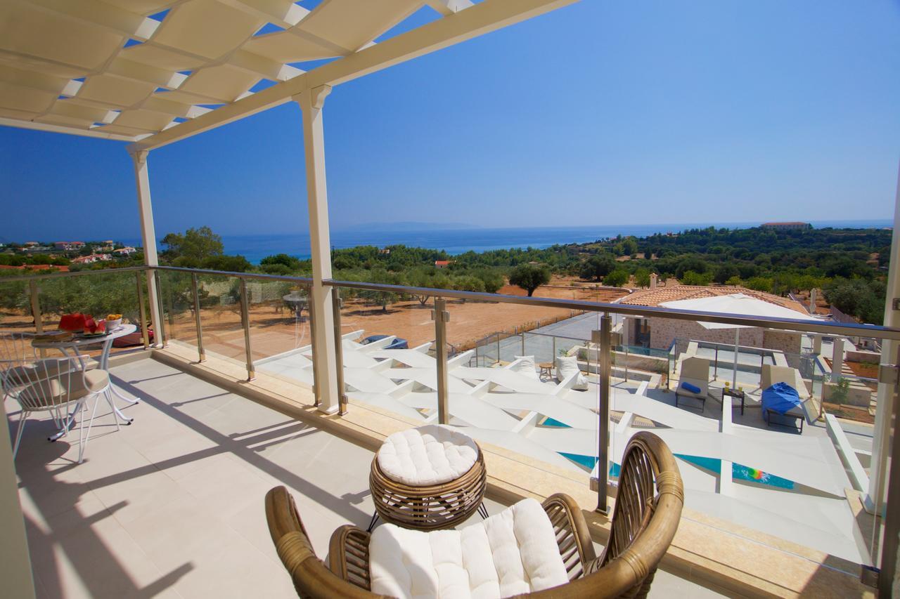 Villa Ion Pangea Villas Trapezaki  Bagian luar foto