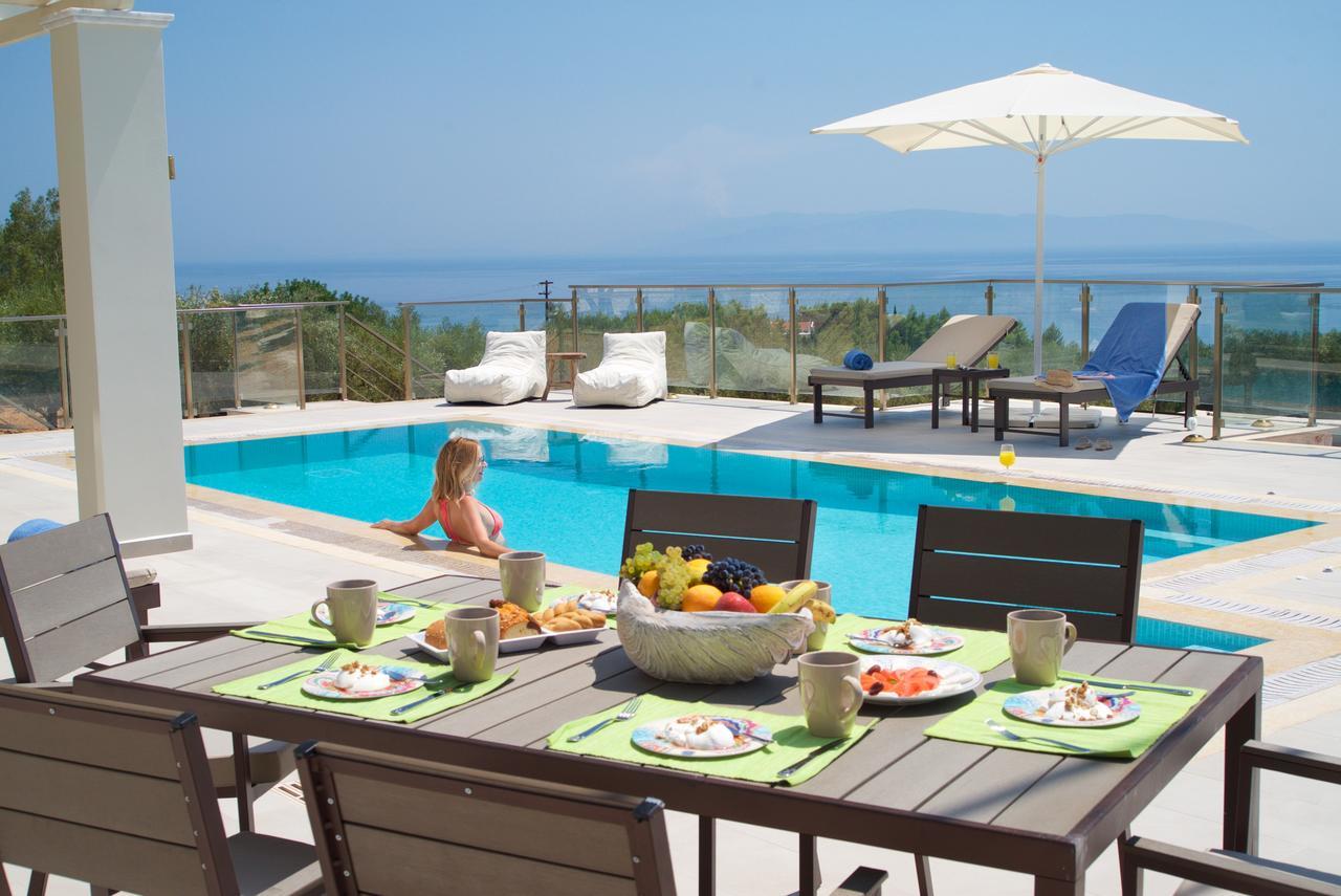 Villa Ion Pangea Villas Trapezaki  Bagian luar foto